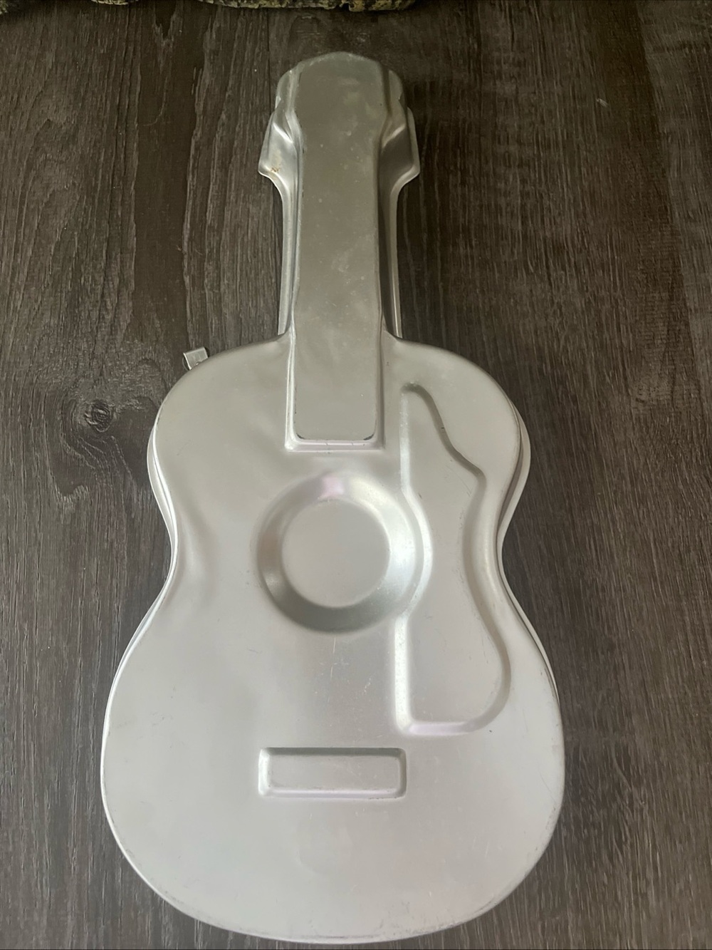 Wilton Silver Guitar Cake Pan